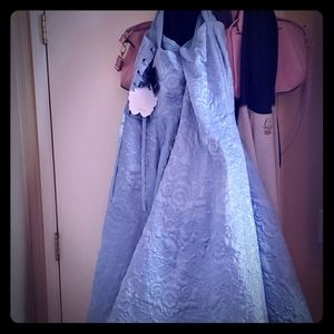 Light Blue Cinderella Style Dress